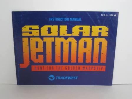Solar Jetman - Hunt for the Golden Warpship - NES Manual